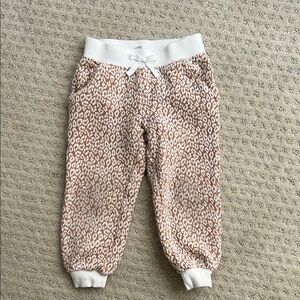 Janie and Jack Leopard Print Joggers